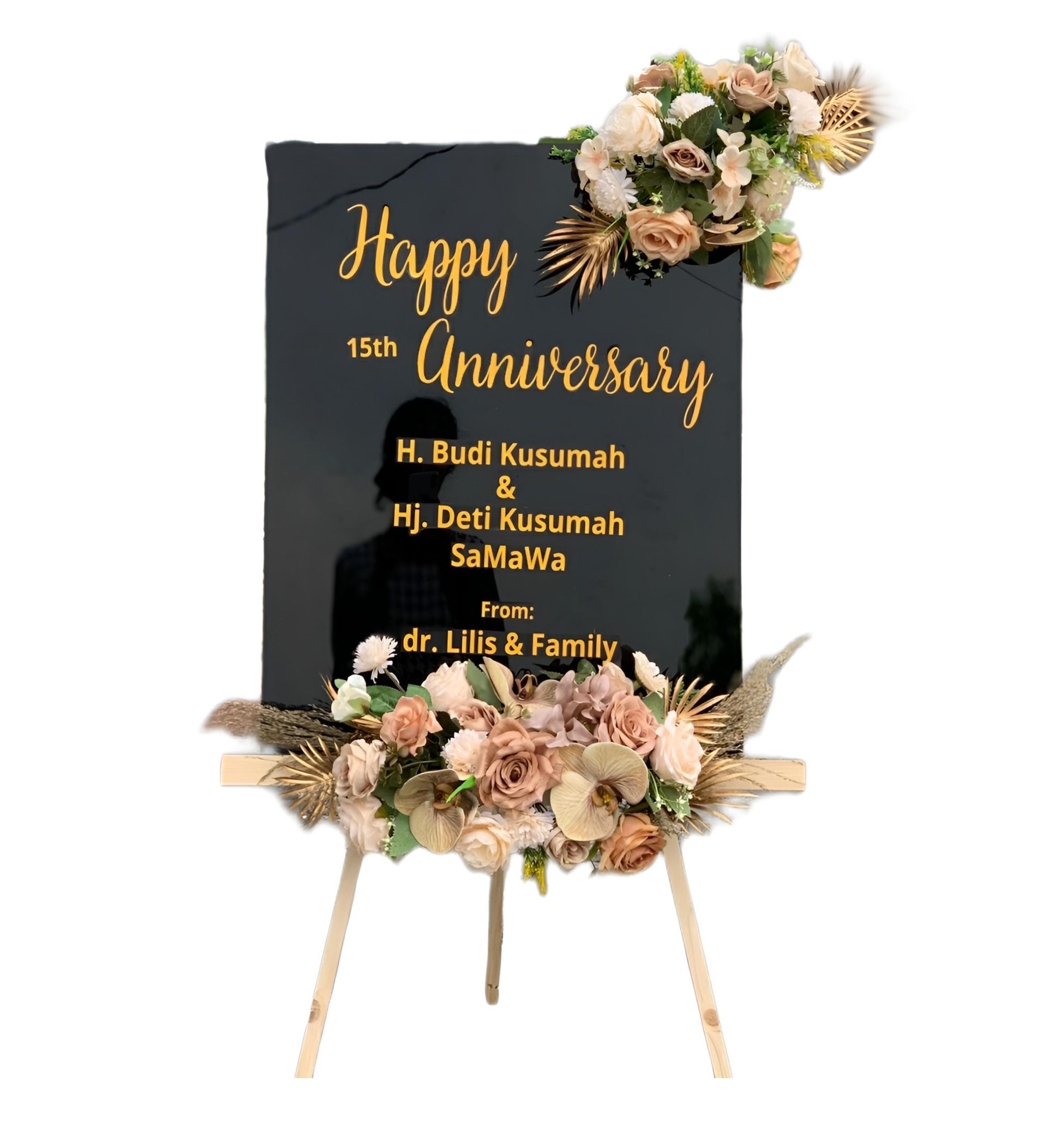 Papan Bunga Akrilik Pontianak Timur