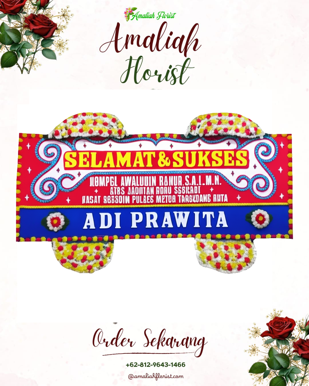 Papan Bunga Ucapan Selamat Pontianak Timur